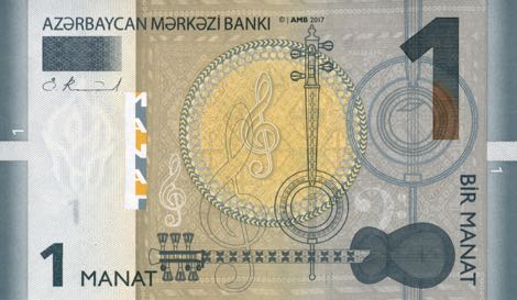 Azerbaijan_CBA_1_manat_2017.00.00_B401b_P31_F_19606213_f